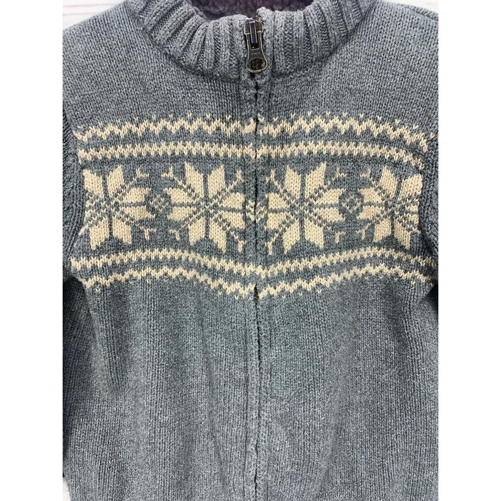 Gymboree gray snowflake